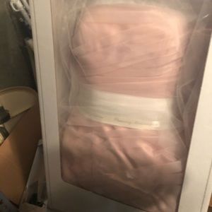 A David’s bridal Vera Wang wedding dress.